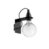 Applique Da Parete-Ideal Lux Minimal ap1 applique da parete 8w 3000k nero