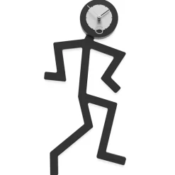 Orologi Da Parete Moderni-Selezionato da Mazzolaluce Mino orologio moderno da parete legno colore nero
