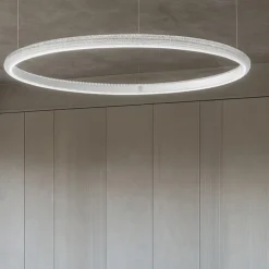 Lampadari Moderni-Ideal Lux Miracle sp d80 lampadario moderno led cristalli