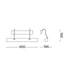 Applique Da Bagno-Ideal Lux Mirror-10 ap4 applique per specchio da bagno cromo