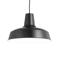 Lampadari Cucina-Ideal Lux Moby sp1 nero lampadario per cucina b