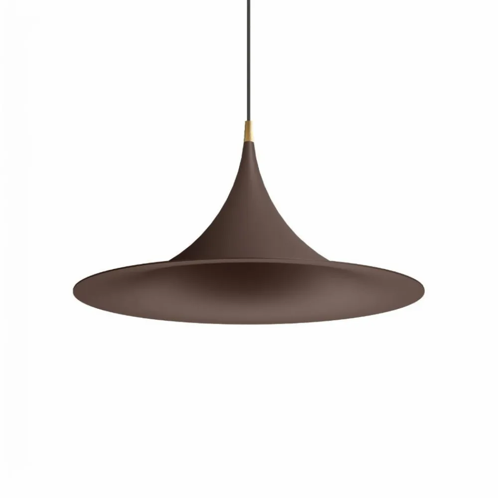 Lampadari Moderni-Linea Light Morgana lampadario tavolo da pranzo marrone e27