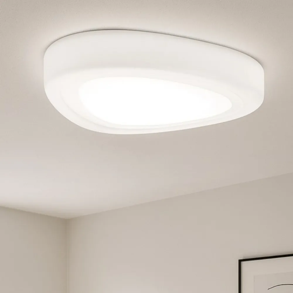 Plafoniere Moderne-Perenz Illuminazione Mou plafoniera per cucina moderna design bianco