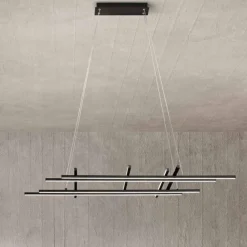 Lampadari Moderni-Ondaluce Movida lampadario moderno led 3000k dimmerabile