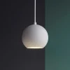 Lampade A Sospensione-Ideal Lux Mr jack sp1 big lampada a sospensione sfera bianca