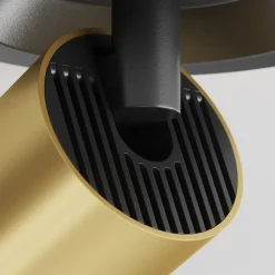 Faretti Da Incasso-Maytoni Mytoni faretto da incasso focus cilindro oro nero orientabile