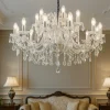 Lampadari Moderni-Ideal Lux Napoleon sp18 lampadario contemporaneo vetro soffiato 18 luci per salone