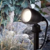 Faretti Da Esterno-Eglo Nema faretto nero con picchetto da giardino orientabile