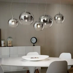 Lampadari Moderni-Ideal Lux Nemo plus sp5 lampadario per soggiorno moderno
