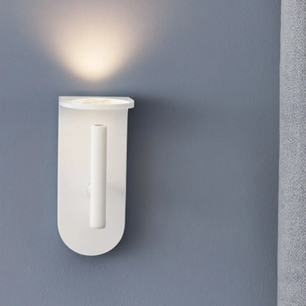 Applique Camera Da Letto-Stilnovo 2nights applique bianco per camera da letto 4w 3000k