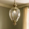 Lampadari Moderni-Ideal Lux Norma sp1 lampadario lanterna brunito