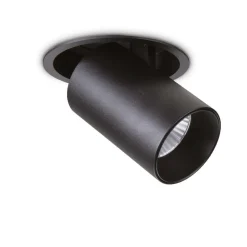 Faretti Da Incasso-Ideal Lux Nova fi faretti da incasso led per controsoffitto 12w 3000k 220w nero