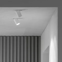 Faretti Da Incasso-Ideal Lux Nova faretto da incasso led orientabile bianco 12w 4000k