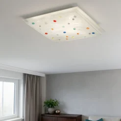 Plafoniere Moderne-Ideal Lux Ocean pl3 plafoniera moderna 42cm decorazioni colorate per cameretta