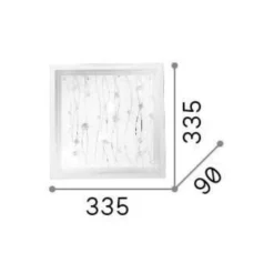 Plafoniere Moderne-Ideal Lux Ocean pl3 plafoniera moderna 42cm decorazioni colorate per cameretta