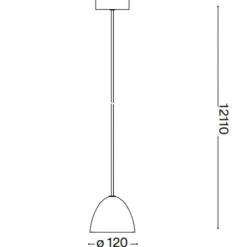 Lampade A Sospensione-Ideal Lux Oil-4 sp1 lampada a sospensione cemento decentramento cavo 12mt