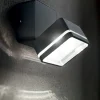 Applique Da Esterno-Ideal Lux Omega ap square applique da esterno nero orientabile led 7w 4000k