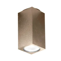Faretti Da Soffitto-Ondaluce aloa faretto led squadrato moderno oro per cucina