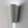 Applique Da Esterno-Ondaluce ap pic applique da esterno cono grigio ip65 led