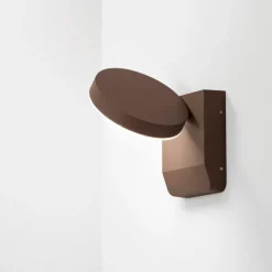 Applique Da Esterno-Ondaluce applique da esterno zenga corten led orientabile 4000k ip65