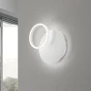 Applique Da Parete-Ondaluce applique da parete sabe bianca orientabile led 28w 3000k dimmerabile