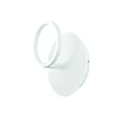 Applique Da Parete-Ondaluce applique da parete sabe bianca orientabile led 28w 3000k dimmerabile