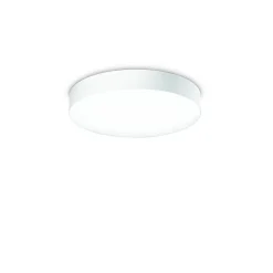 Plafoniere Moderne-Ondaluce boiler plafoniera rotonda 22cm bianca led 20w cct 3000k 4000k moderna