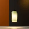 Lampade A Sospensione-Ondaluce bonnie3 lampada a sospensione vetro verde moderna