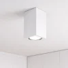 Faretti Da Soffitto-Ondaluce faretto da soffitto aloa bianco squadrato moderno