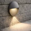 Segnapasso Led-Ondaluce free round antracite segnapasso led rotondo per esterno 3000k