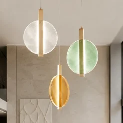 Lampadari Moderni-Ondaluce juis lampadario moderno led 3 luci multicolor