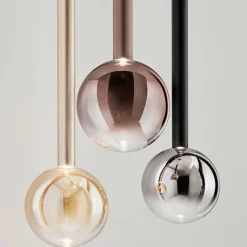 Lampade A Sospensione-Ondaluce lampada a sospensione aura vetro oro led 3000k