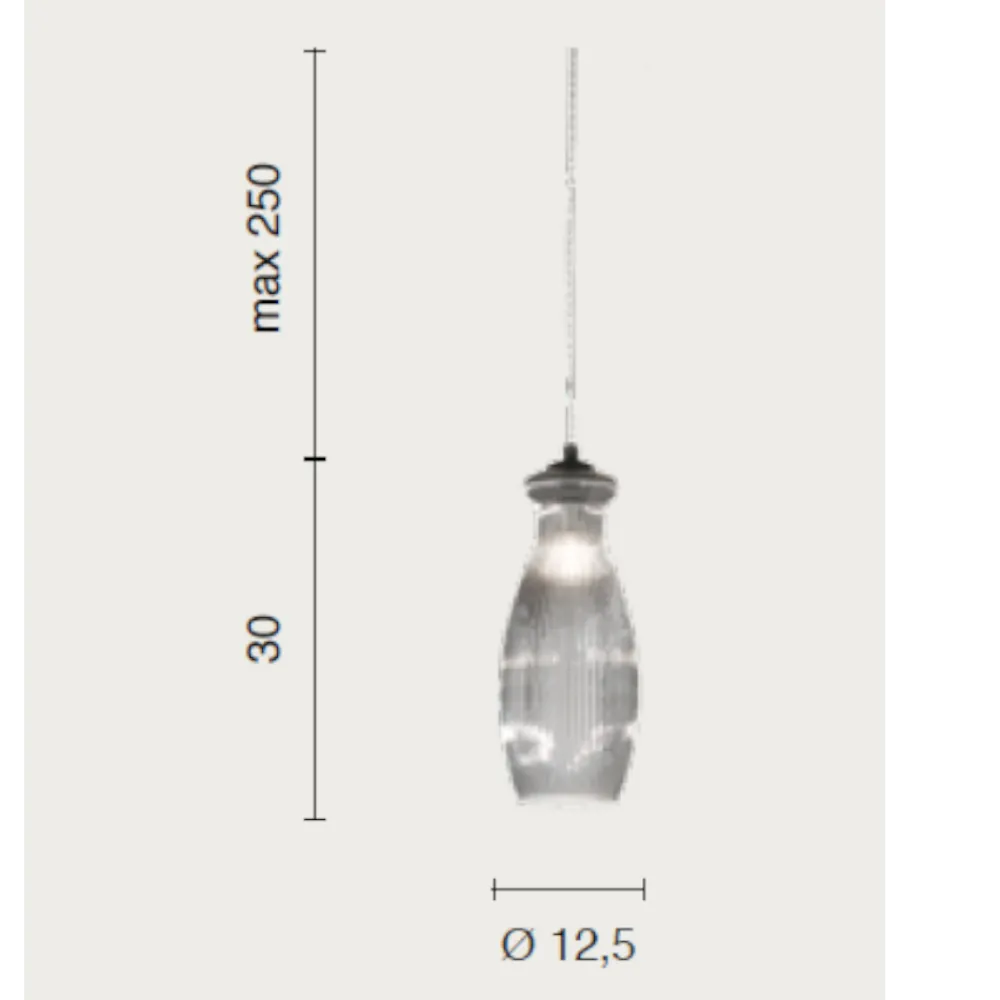 Lampade A Sospensione-Ondaluce lampada a sospensione madagascar vetro bianco opaco