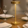 Lampade Da Tavolino Esterno-Ondaluce lampada da tavolo senza fili oro portatile