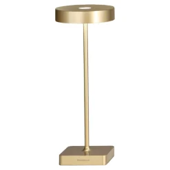Lampade Da Tavolino Esterno-Ondaluce lampada da tavolo senza fili oro portatile