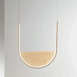 Lampadari Moderni-Ondaluce lotus lampadario oro led design moderna