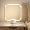 Abat Jour-Ondaluce lt alfa abat-jour da comodino bianco led design moderna