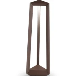 Lampioni Da Giardino-Ondaluce lucifer lampione basso da giardino corten led 12w 3000k