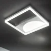 Plafoniere Moderne-Ondaluce pl art silver gr plafoniera led moderna design