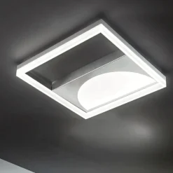 Plafoniere Moderne-Ondaluce pl art silver gr plafoniera led moderna design