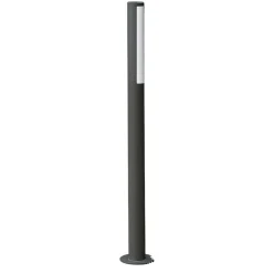 Lampioni Da Giardino-Ondaluce pt tommy lampione per esterno 90cm antracite led 4000k ip54