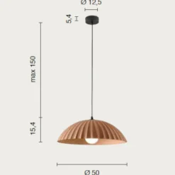 Lampadari Cucina-Ondaluce rustic lampadario da cucina grigio cemento