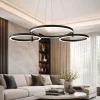 Lampadari Moderni-Ondaluce sabe lampadario moderno led 75w 3000k cerchi orientabili dimmerabile