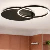 Plafoniere Moderne-Ondaluce sabe plafoniera led da cucina cerchio orientabile led 3000k dimmerabile