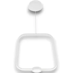 Lampadari Moderni-Ondaluce so alfa gr bianco lampadario moderno design led dimmerabile
