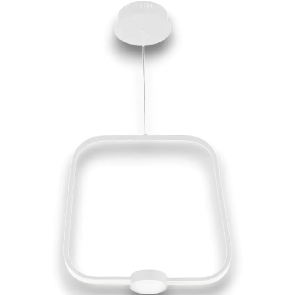 Lampadari Moderni-Ondaluce so alfa gr bianco lampadario moderno design led dimmerabile