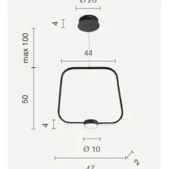Lampadari Moderni-Ondaluce so alfa gr oro lampadario moderno led