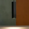 Lampade A Sospensione-Ondaluce so aloa lampada a sospensione nero quadrato per bancone