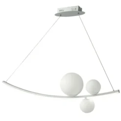 Lampadari Moderni-Ondaluce so altalena led 48w 3000k bianco lampadario design