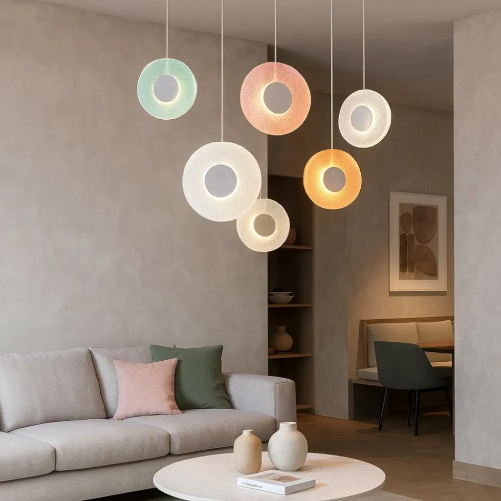 Lampadari Moderni-Ondaluce so candy rg6 lampadario led design moderno per soggiorno